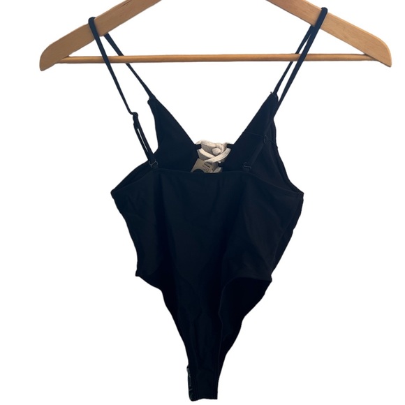 NWT Basic Swim club one piece lace up swimsuit - Picture 2 of 5